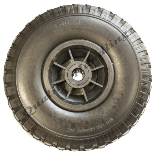 Parnells 10" 260x85mm puhkaisutiivis, tasainen vapaa pyörä, rullalaakeri 150kg per 2