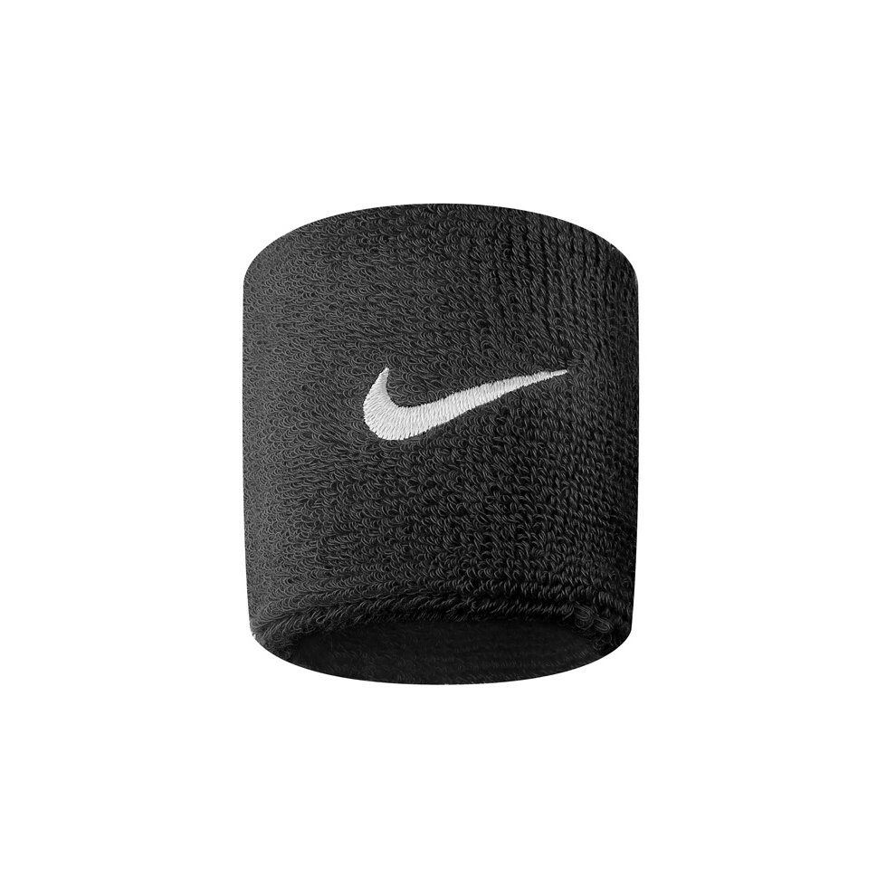 (One Size, Black) Nike Swoosh Wristband