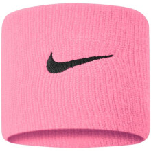 (One Size, Pink Gaze/Oil Grey) Nike Swoosh Wristband