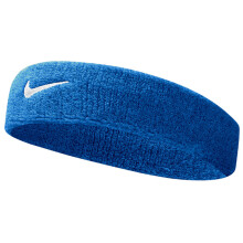 (One Size, Royal Blue/White) Nike Swoosh Headband | Sports Sweatband