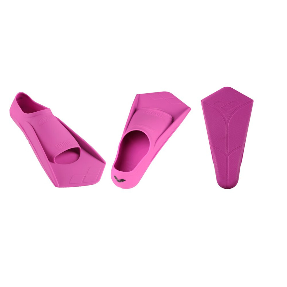 (sizes 35-36, 2.5-3.5, Pink/Black) Arena Power Fin For Diving And Snorkeling