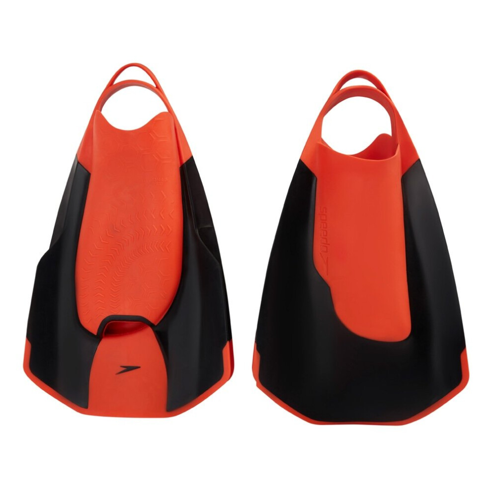 Speedo (Sizes 36-37, 3-4, Black/Red) Fastskin Kick Fin For Diving And Snorkeling