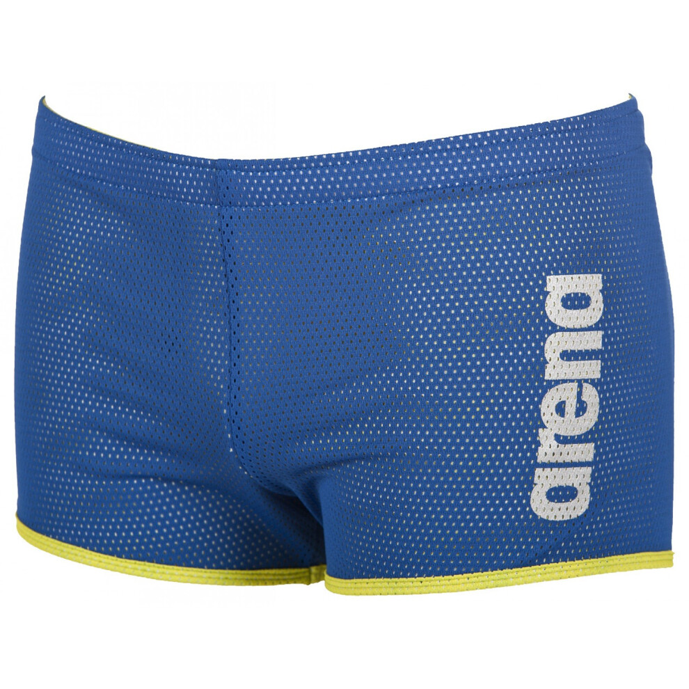 Arena (S, Royal) Square Cut Drag Suit Swimwear For Girls