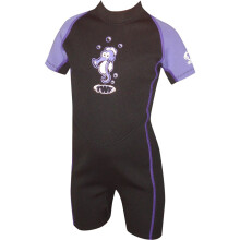 (7-8 years, Lilac) Twf Seahorse Summer Shortie Swimwear For Girls