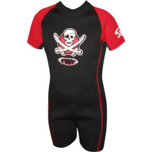 (5-6 years, Red) Twf Pirate Summer Shortie Swim Suit Swimwear For Girls