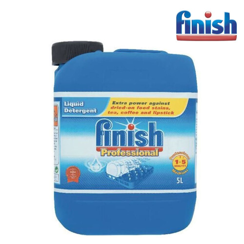 Finish Finish Professional Original Extra Power On Stains Liquid Detergent 1 x 5L 2