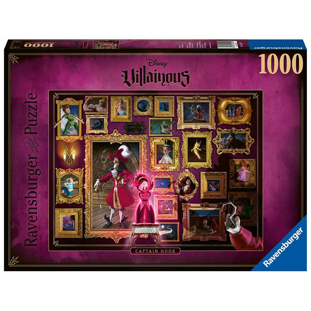 Ravensburger (Captain Hook) Disney Villainous 1000Pc Puzzles