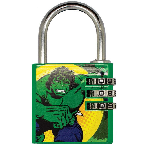 Marvel Marvel Comics Hulk Brass Padlock