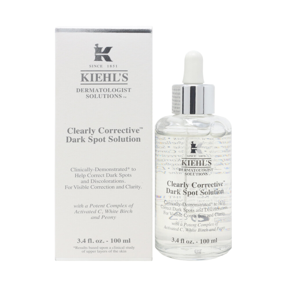 Kiehl's Clearly Corrective Dar Spot Solution 3.4oz/100ml  New In Box