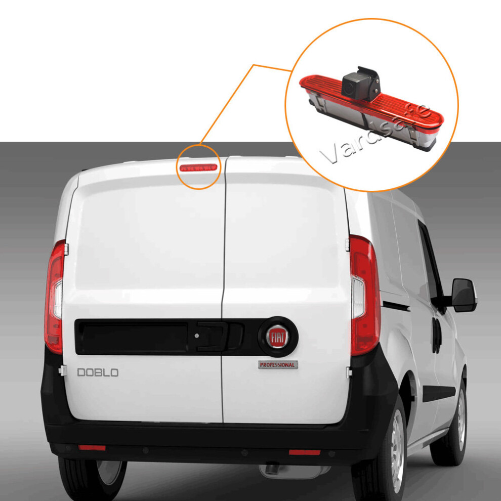 Brake Parking Rear View Camera For Fiat Doblo / Opel Combo / Vauxhall Combo / Ram Promaster City Light 8414796690512