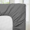 Imperial Rooms (Grey, Double) 2-Pack Deep Fitted Sheet 25CM Mattress Bed Sheets | Extra Deep 300 Thread Count Smooth & Silky 2