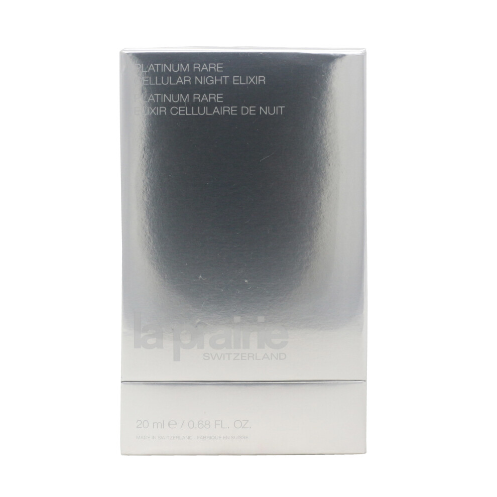 La Prairie Platinum Rare Cellular Night Elixir 0.68Oz/20Ml New In Box