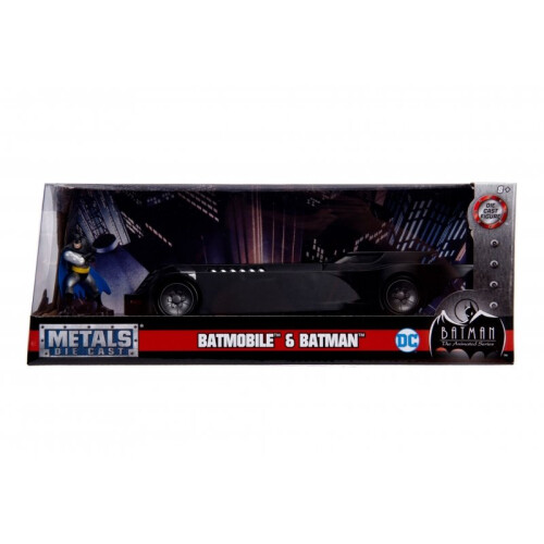Jada JADA 1:24 DC Comics Batman The Animated Series Batmobile With Figure 1