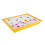 Busy Bees Cushioned Lap Tray Serving Platter Watercolour Florals Print Design 2