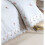 Sophie Duvet Quilt Cover Floral Lace Trim Embroidered Bedding - White - Double 3