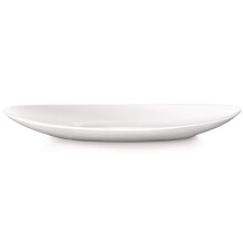 Prometeo 32cm White Oval Steak Plate Dining Serving Platter Home Tableware