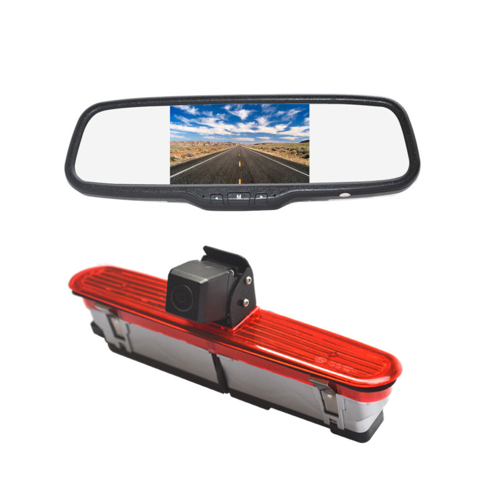 Vardsafe Vs211c Reverse Camera Rear Mirror Monitor Kit For Fiat Doblo / Opel Combo / Vauxhall Combo / Ram Promaster City Light 8414796690529