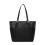 (Black) Laser Cut Out Tote Shopper Bag 5