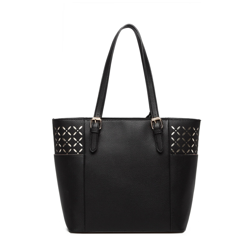 Miss lulu cheap black tote bag