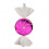 18.5 in. Pink White Swirl Candy 1