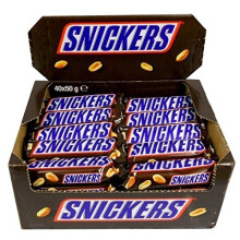 40pk Snickers Bars - 50g | Snickers Chocolate Bars