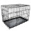 Dog Pet Training Transport crate Fold Flat cage Removable Tray Medium 2