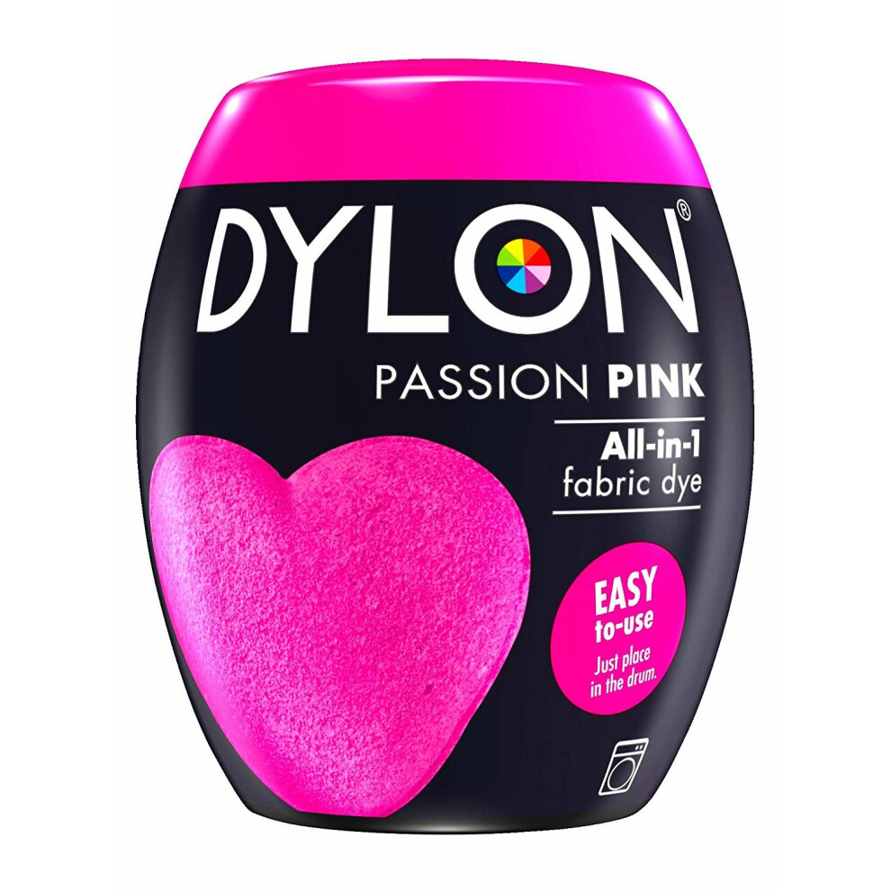 Dylon Machine Dye Pod, Passion 350G Pink