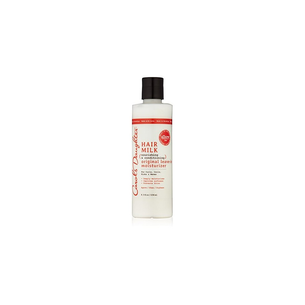 Carols Daughter Hair Milk Original Leavein Moisturizer For Unisex, 8 Ounce