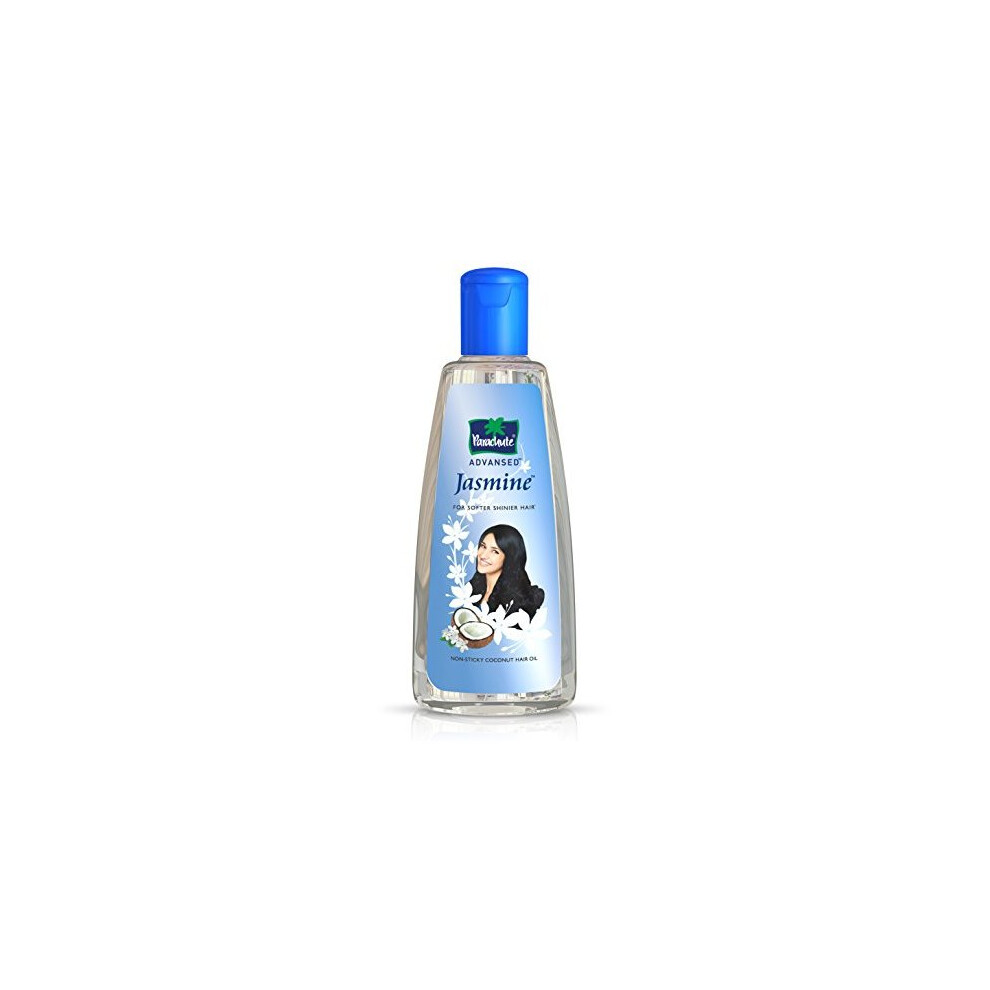 Parachute Advansed Jasmine Enriched Coconut Hair Oil - 10.1 Fl.oz. (300Ml) - Gives Strong, Shiny Hair
