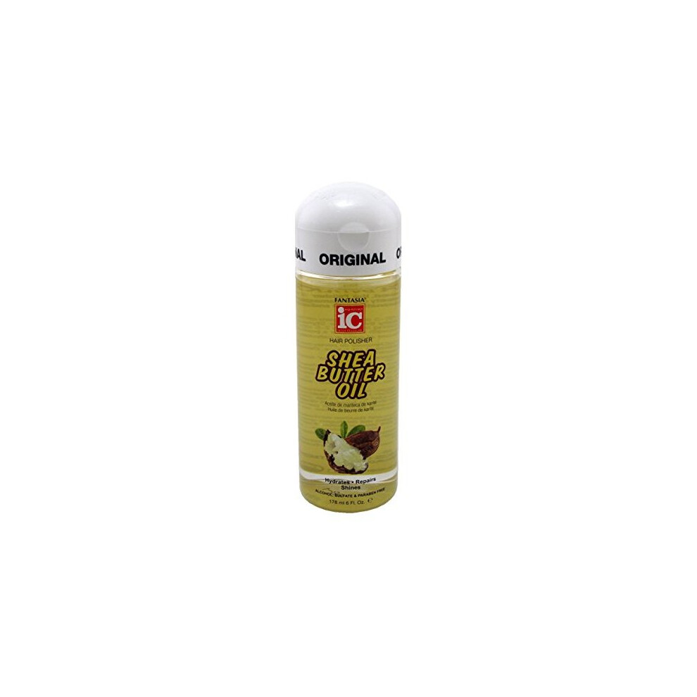Fantasia Yellow Ic Hair Polisher Shea Butter Oil, 6 Ounce