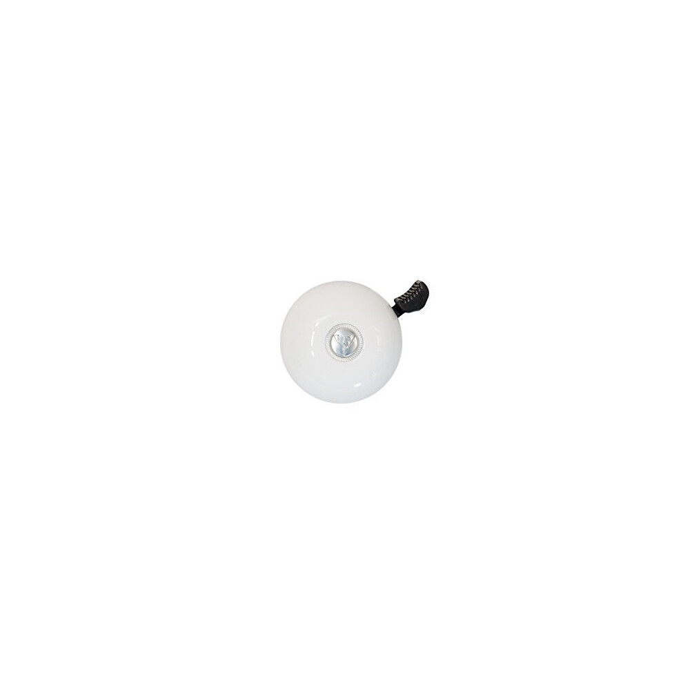 Firmstrong Classic Beach Cruiser Bicycle Bell, White