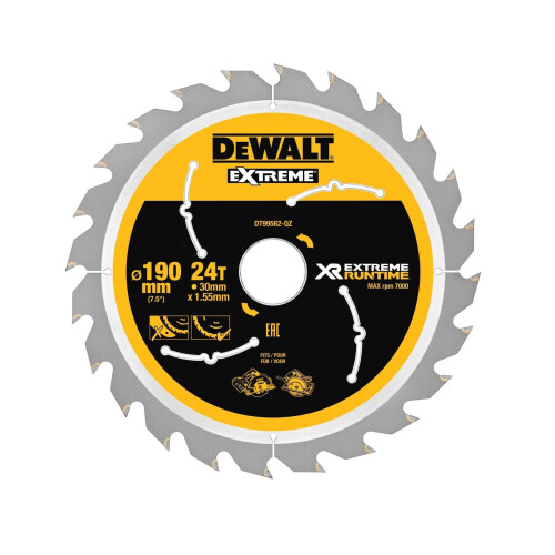 DeWalt Sägeblatt - DEWALT - DT99562 - Hohe Schnittgenauigkeit - Lange Lebensdauer