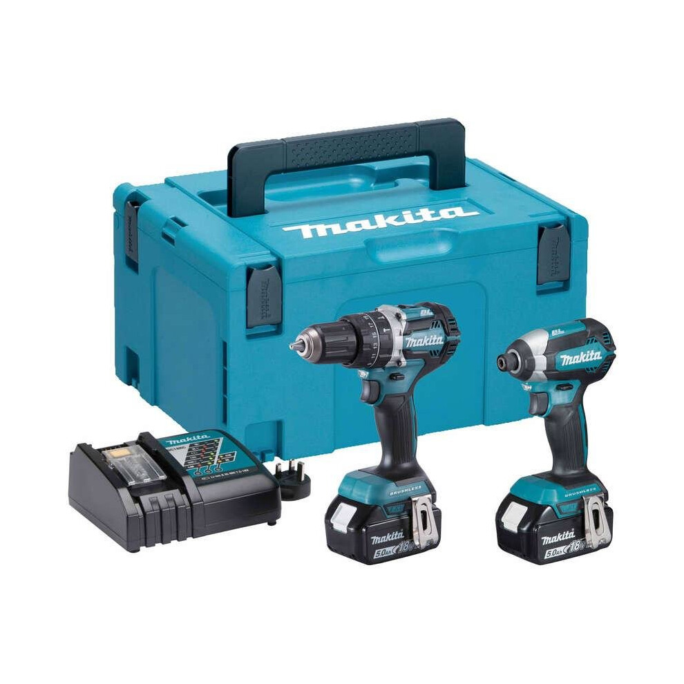 Makita DLX2180TJ 18 Volt Brushless LXT Twinpack