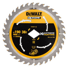 DeWALT DT40271-QZ XR 190mm x Diamond Bore x 36T Circular Saw Blade