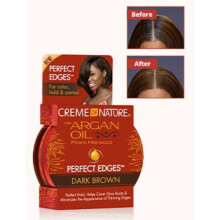 Cr?me of Nature Moroccan Argan Oil Perfect Edges Dark Brown 64g