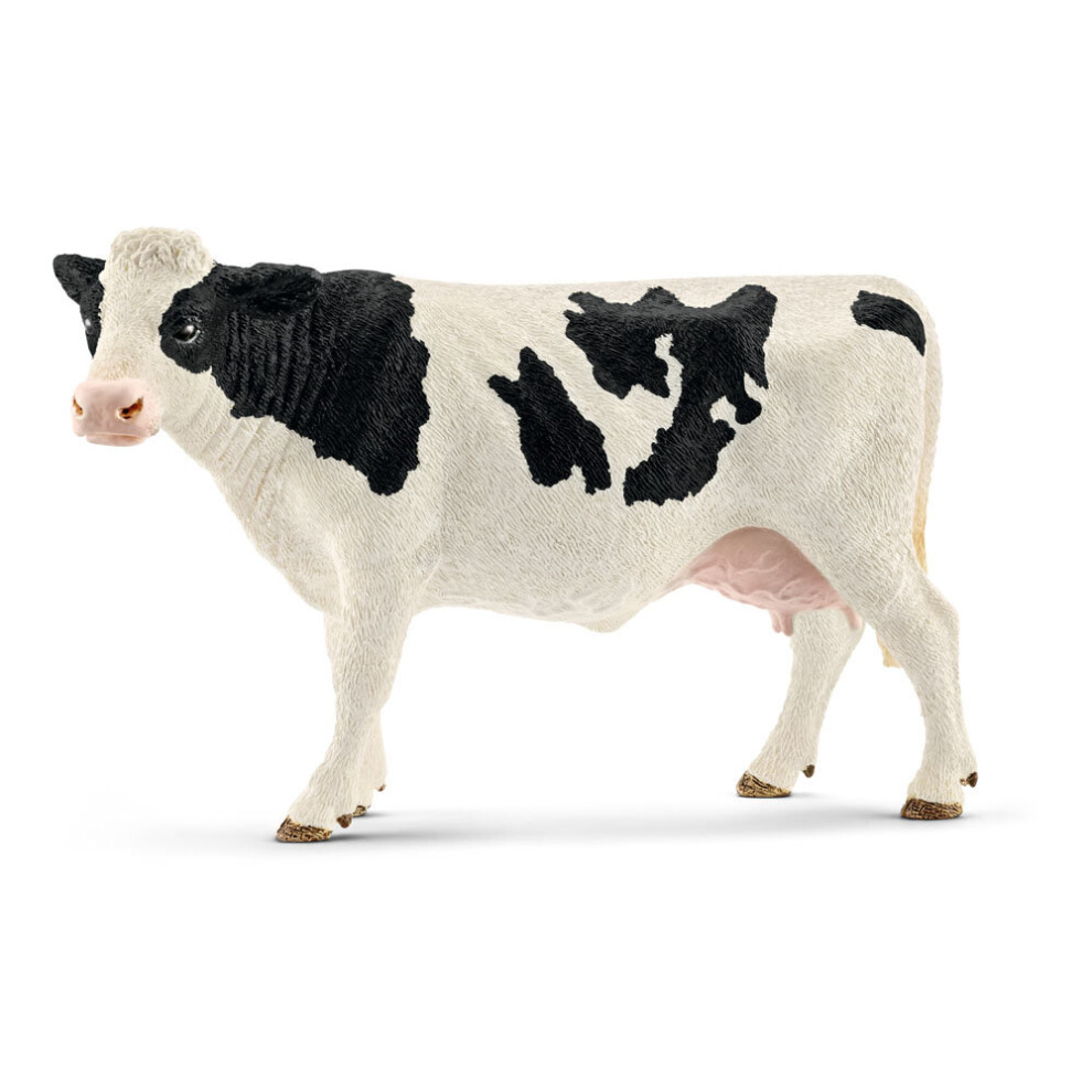 Schleich Farm World Holstein Cow Toy Figure 13797 13797