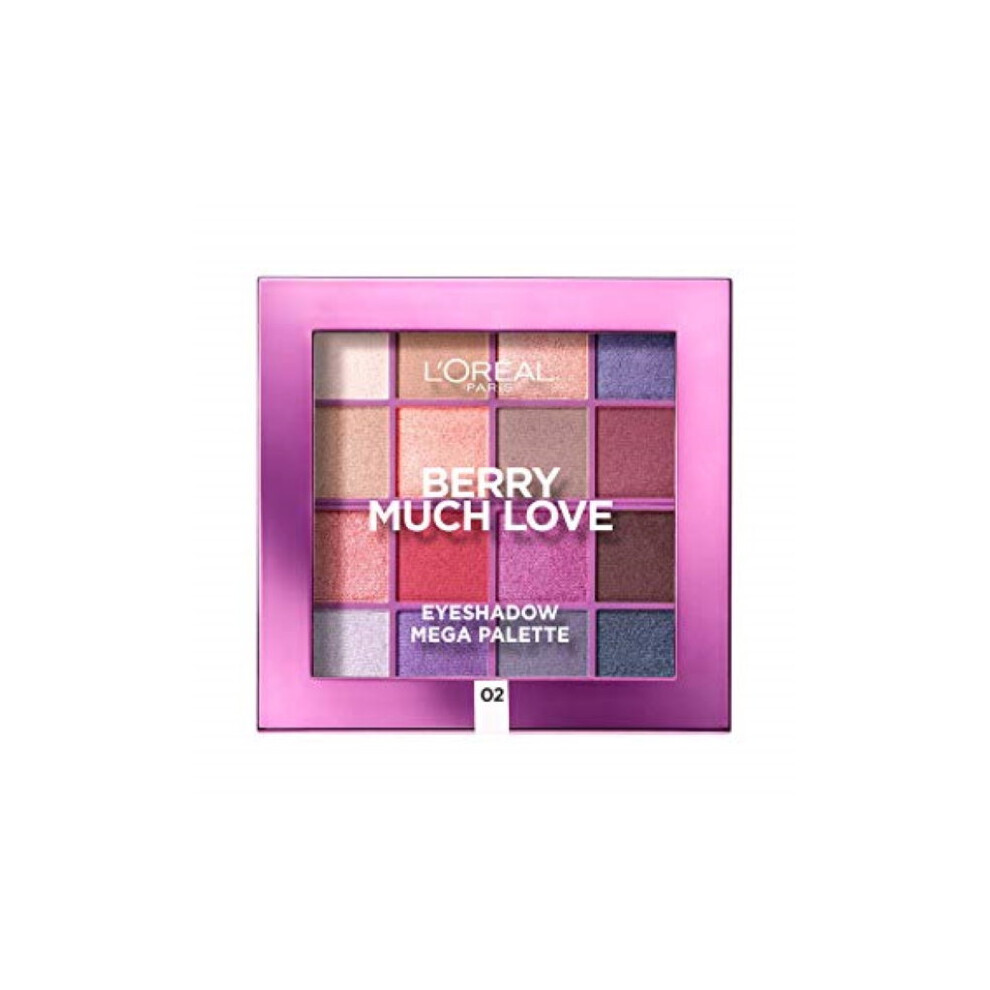 L'Oreal Berry Much Love Eye Shadow Mega Palette
