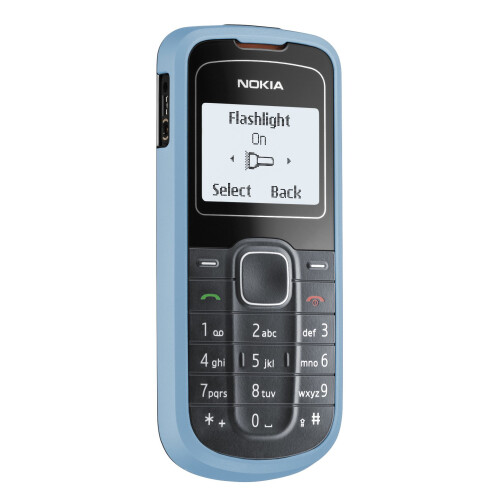 Refurbished Nokia (Violet Blue) Nokia 1202 Single Sim | 4MB | 4MB RAM