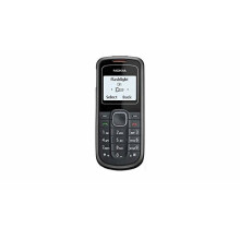 (Midnight Black) Nokia 1202 Single Sim | 4MB | 4MB RAM - Refurbished