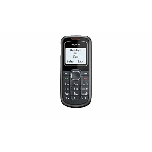 Refurbished Nokia (Midnight Black) Nokia 1202 Single Sim | 4MB | 4MB RAM