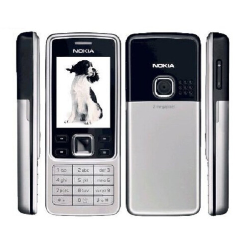 Refurbished Nokia (Silver) Nokia 6300 Single Sim | 7.8MB | 7.8MB RAM