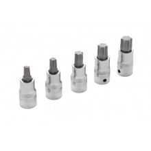 BlueSpot 5PCE 1/2" Drive Torx Bit Set 01505