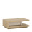Modern Oak Coffee Table in Gloss white, shelf, Living Room 1
