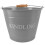 Manor Fireside Metal Grey Small Kindling Bucket 1