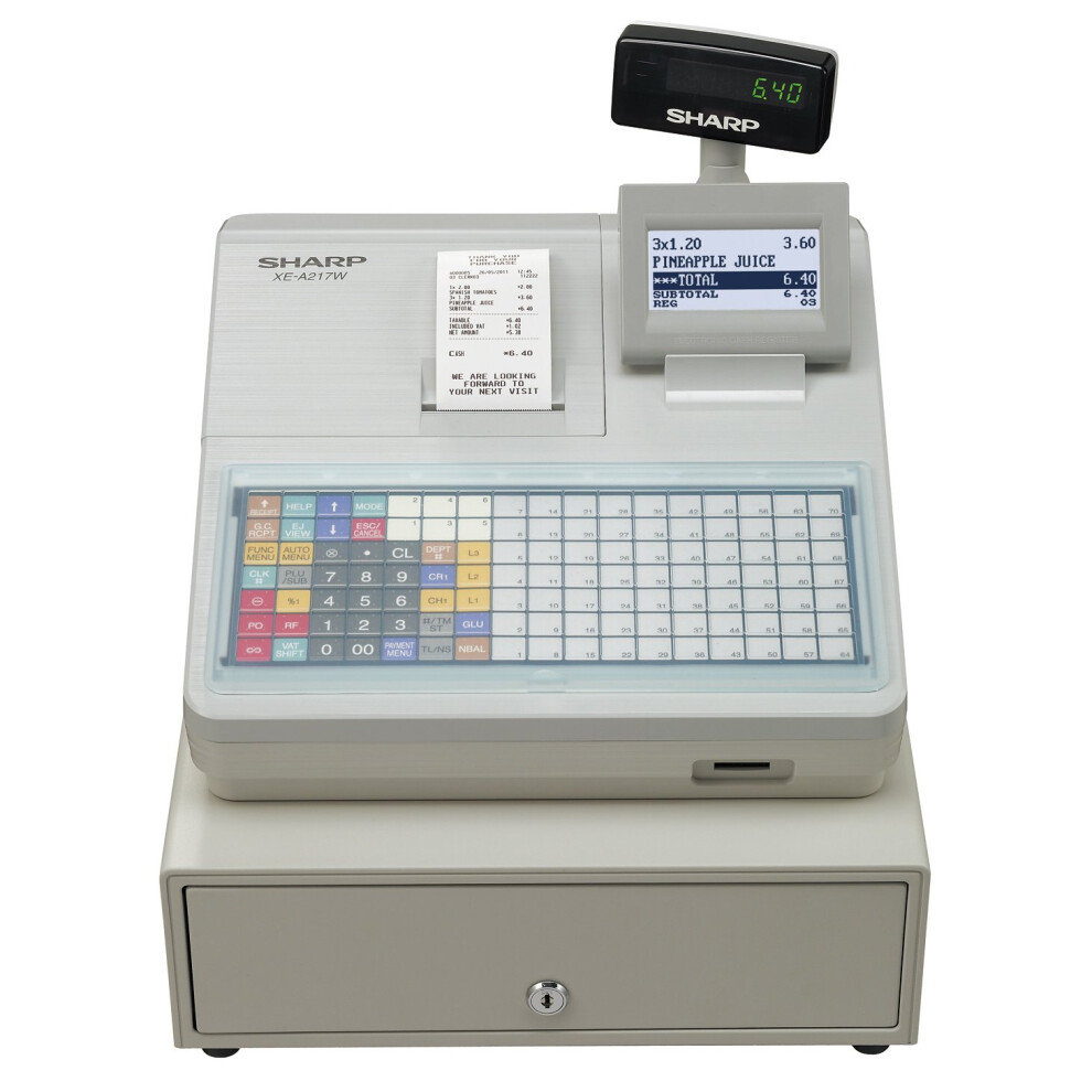 Sharp Cash Register Xe-A217w