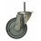 Parnells 100mm Gummilochrolle mit Bolzen, Lenkrollen - 4er Set 2