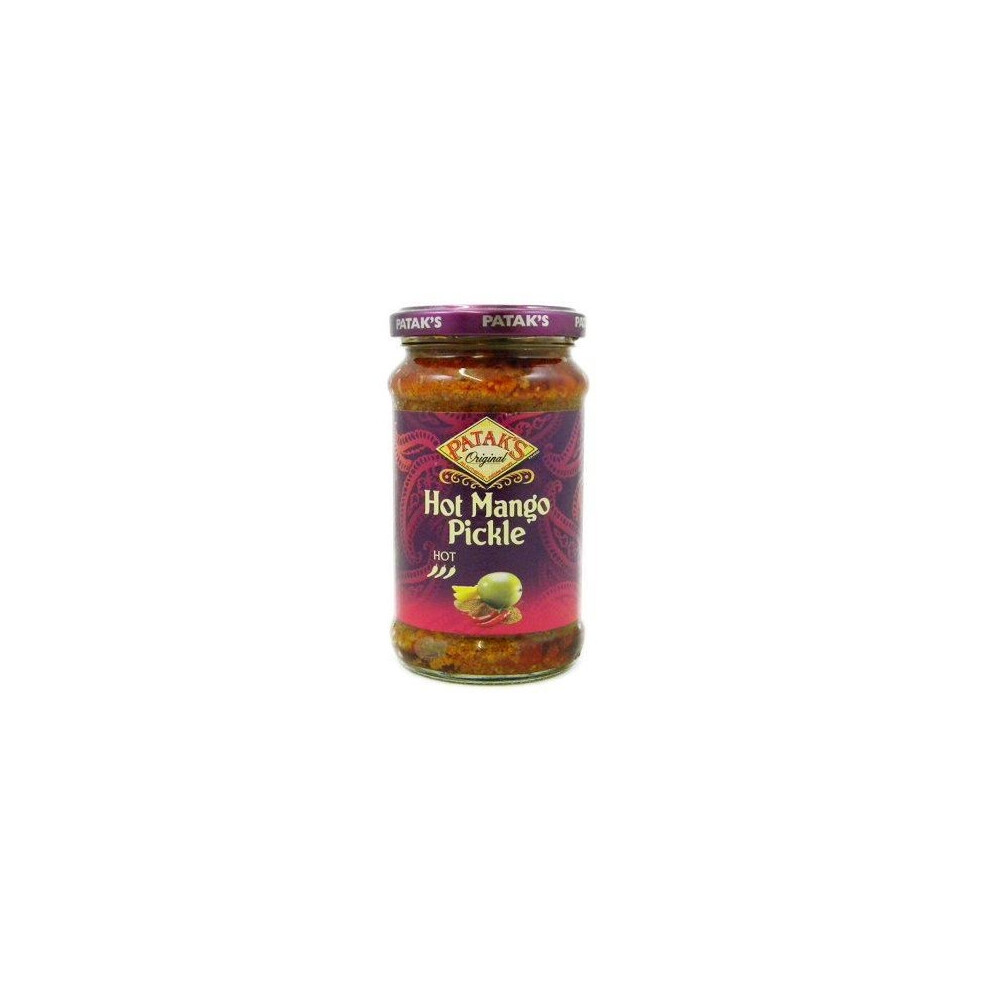 Pataks Patak's Hot Mango Pickle - 283G (Pack Of 2)