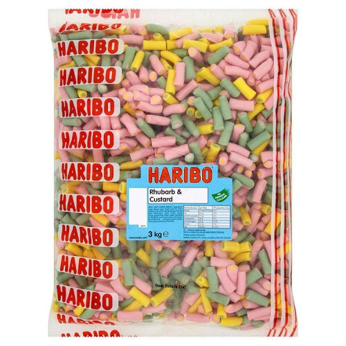 Haribo Haribo Rhubarb & Custard - 3kg