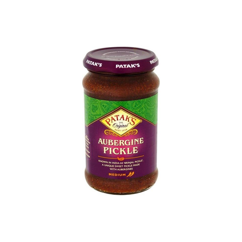 Patak's Brinjal Pickle - 312g (pack of 2)