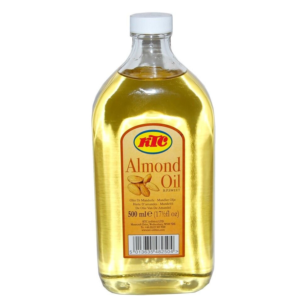 KTC - Almond Oil - 500ml (Pack of 2)